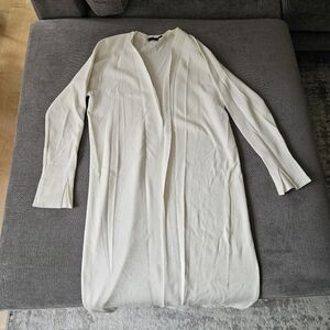 White Banana Republic Duster